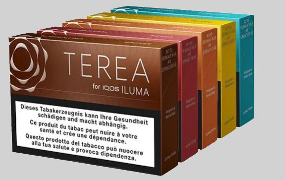 IQOS-Terea-Schachteln